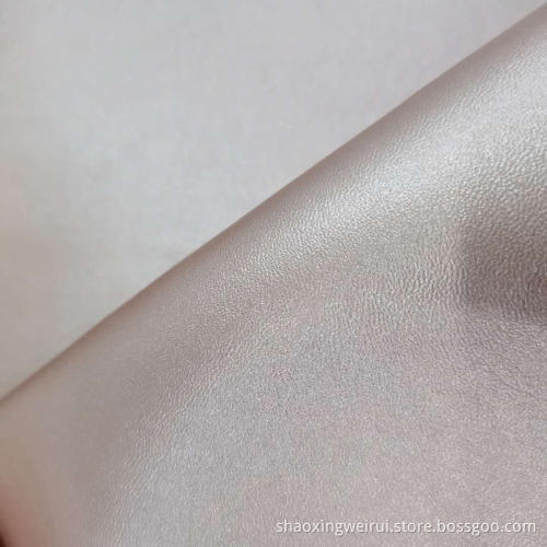 Highly Textured Lambwoven PU Leather